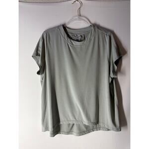 Athleta Sage Green Short Sleeve Flowy T-shirt Size Small